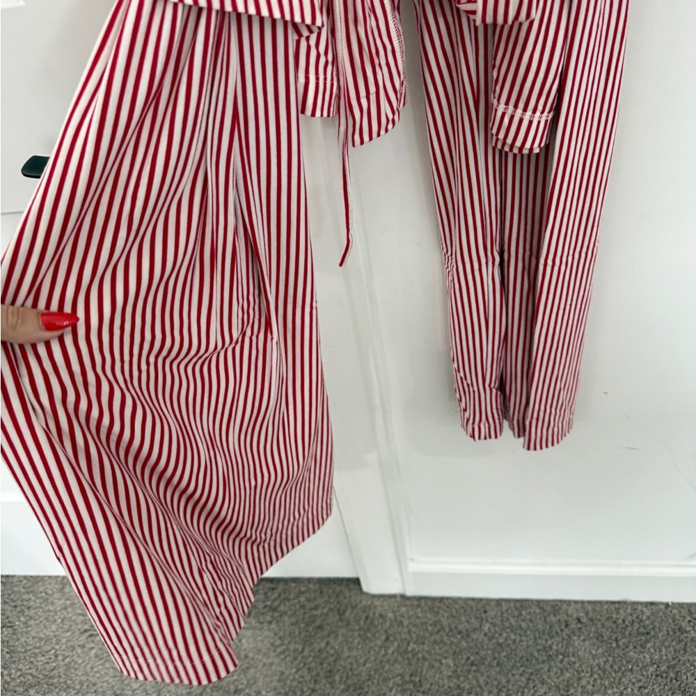 Red & White Striped Women's Pajama Set - Brand Unspecified - Picture 7 of 12